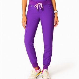 FIGS Limited Edition Purple Joggers